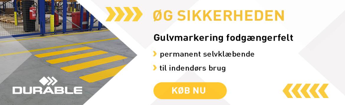 Gulvmarkering fodgængerfelt - Øg sikkerheden